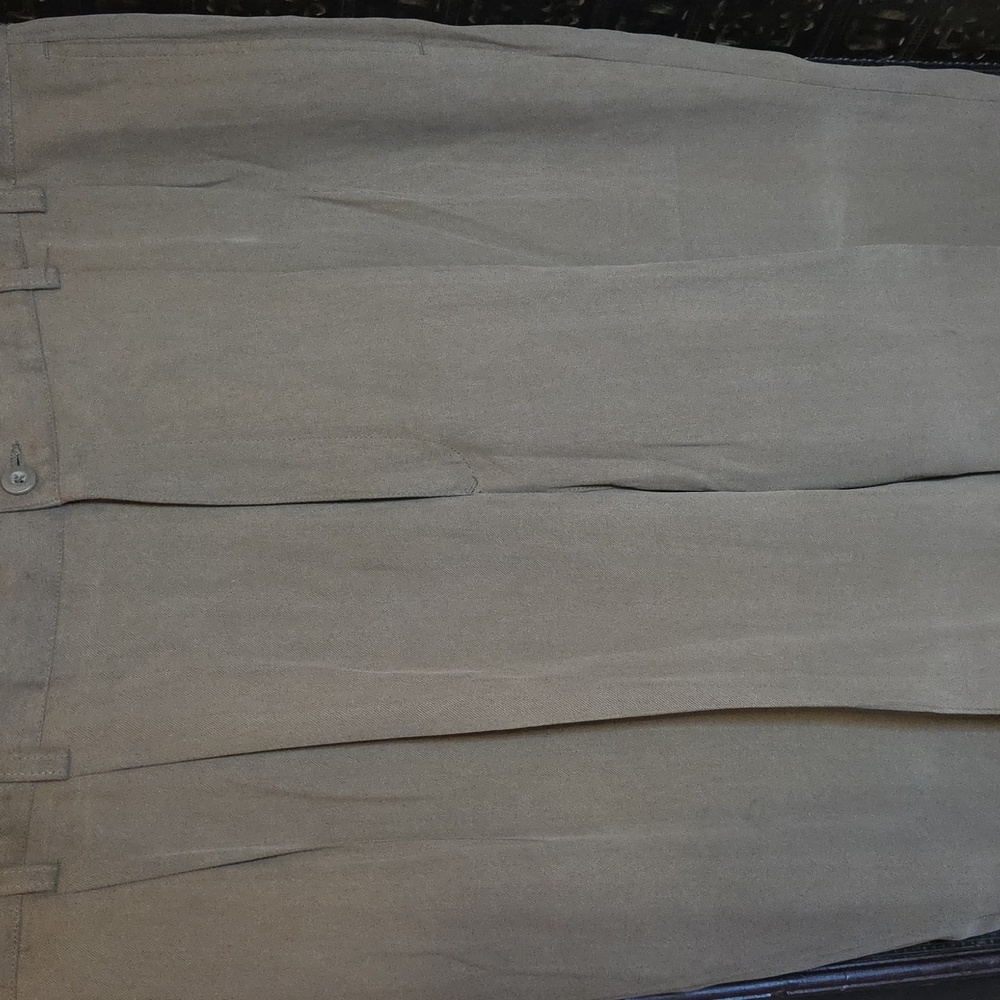 Henry Jacobson Silk Slacks